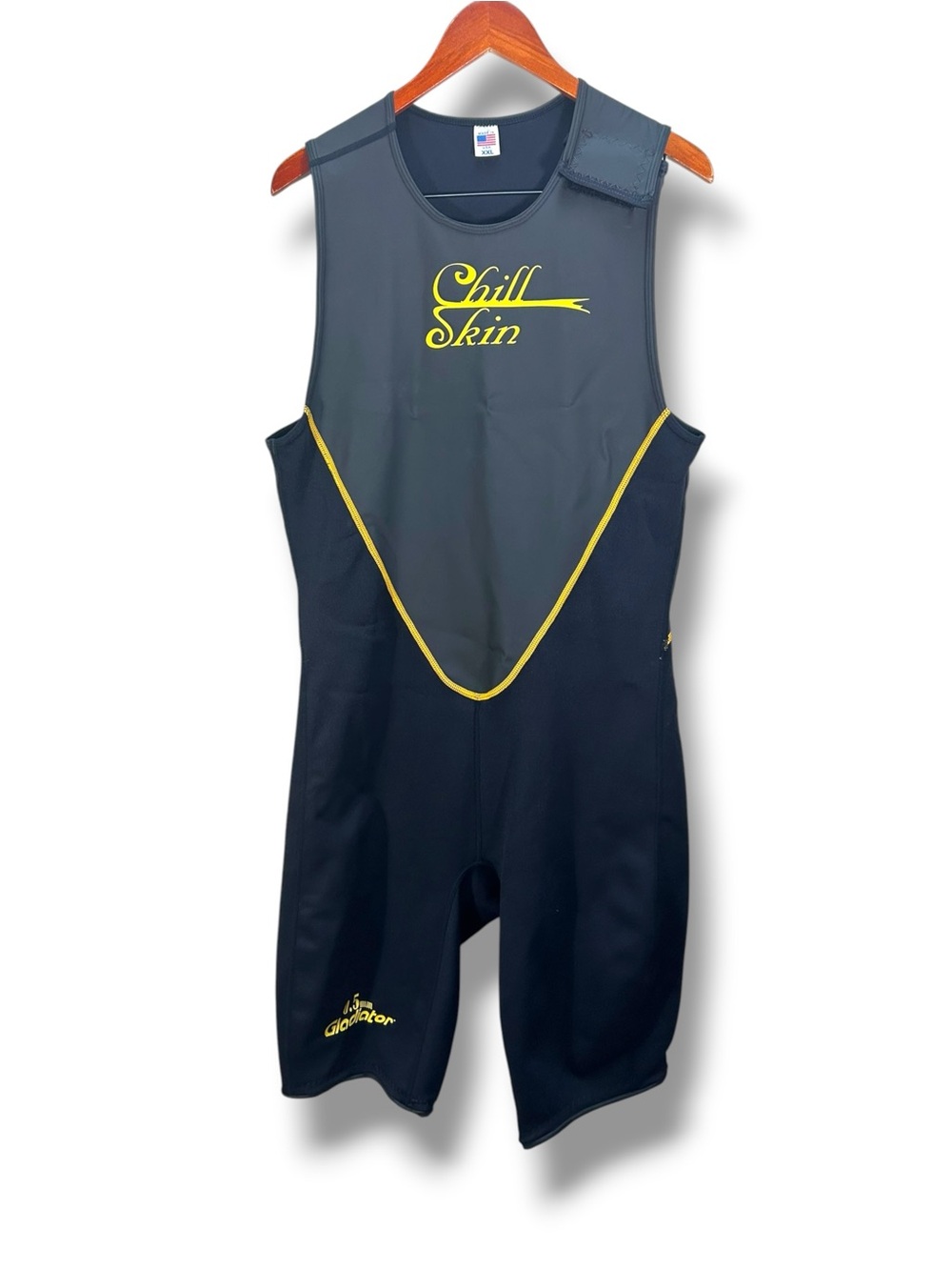 Men‘s Vintage Chill Skin Gladiator Surf Wetsuit 0.5 Neoprene Size XXL